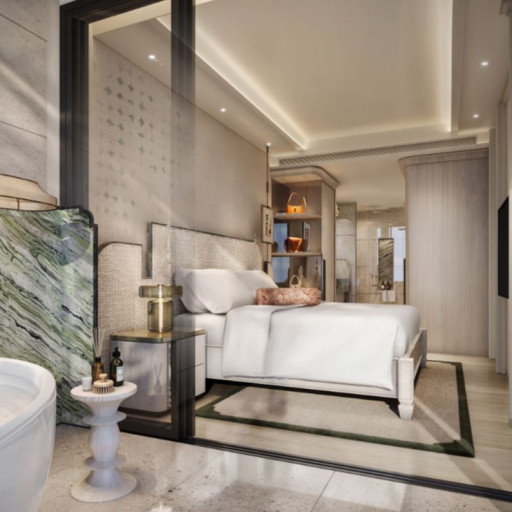 The Residences at InterContinental, 1 bedroom apartments - from 59 m² to 61 m²