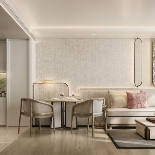 The Residences at InterContinental, 1 bedroom apartments - from 59 m² to 61 m²